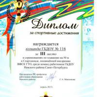 Диплом спорт профком